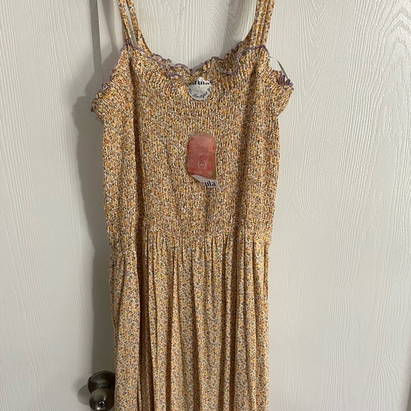 Arula Spring Jumpsuit Ditsy Floral Yellow Size B - Picture 5 of 6